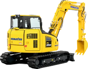 KOMATSU 9 tonnás kotró gépi földmunkához Gyöngyös és környékén